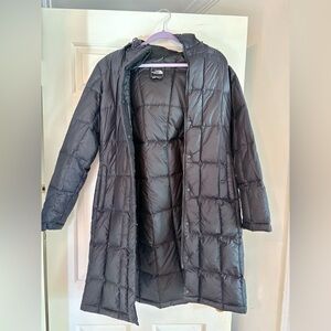 The North Face Women's Long Black Puffer Jacket